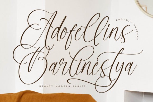 Adofellins Barlinestya: A Luxury Script for Modern Editorial Design