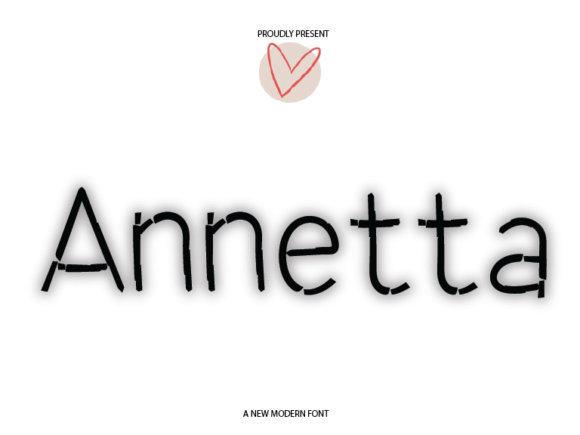 Annetta: A Relaxed Script Font for Editorial Design
