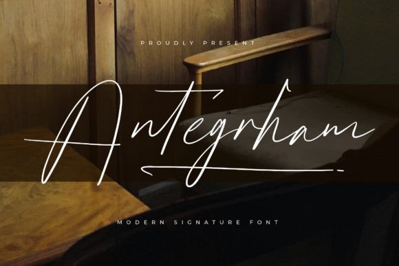 Antegrham: Elevate Your Brand Identity with Elegant Script Typography
