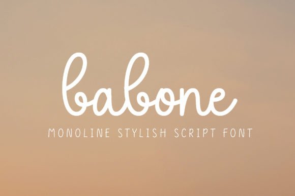 Babone Typeface: Elevating Digital Brand Identity