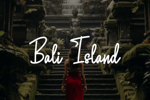 Bali Island: The Script Typeface for Scroll-Stopping Campaigns
