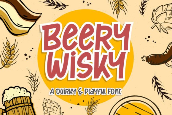 Beery Wisky Typeface Review: A Joyful Handwritten Accent for Brand Identity