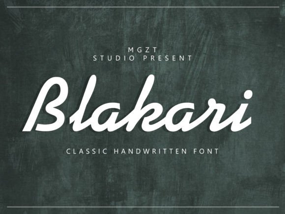 Blakari Typeface: Elevate Your Brand Identity with Retro Charm