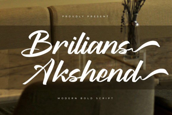 Brilians Akshend: Elevating Digital Brand Identity with Graceful Script Typography