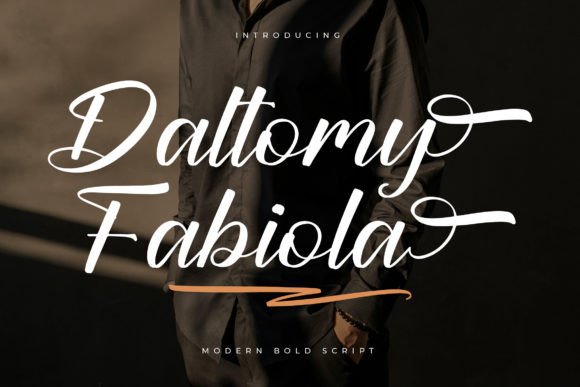 Daltomy Fabiola: The Script Font for Elegant Digital Campaigns