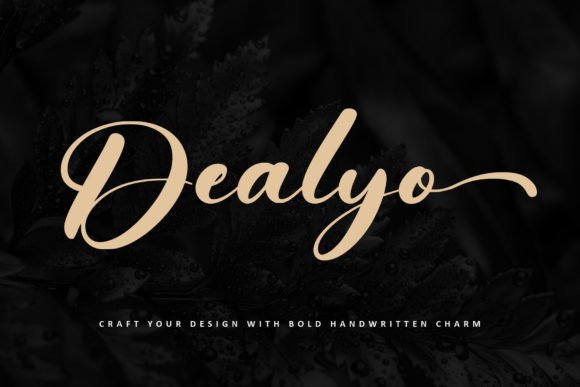 Dealyo Handwritten Font: Elevating Digital Brand Identity