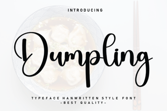Dumpling Typeface Review: Elevate Your Brand With This Elegant Script Font