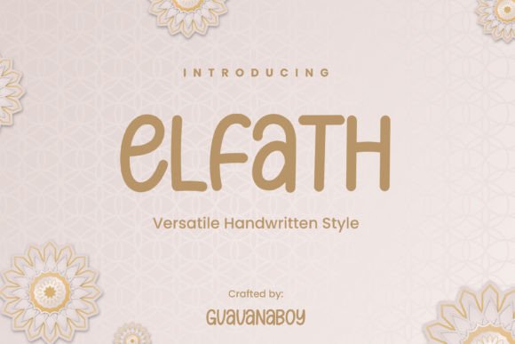 Elfath: The Handwritten Typeface for Scroll-Stopping Social Content