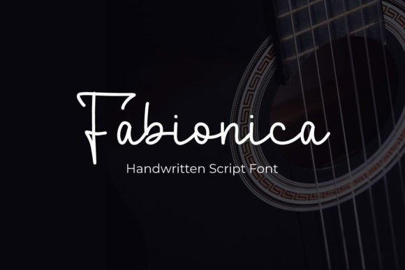 Fabionica: A Handwritten Typeface for Polished Digital Branding
