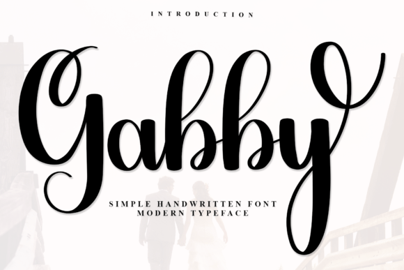 Gabby: A Handwritten Typeface for Modern Web Design
