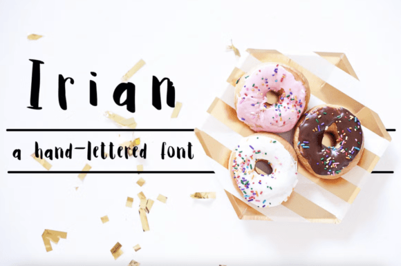 Irian: A Brush-Script Typeface for Modern Web Design