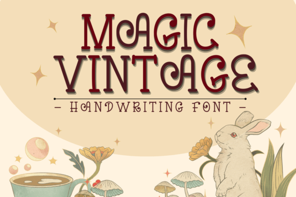 Magic Vintage Typeface: Elevate Your Brand’s Retro Aesthetic