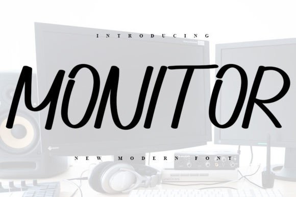 Monitor Typeface Review: A Handwritten Font for Authentic Branding