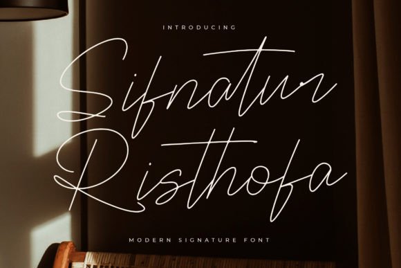 Sifnatur Risthofa: A Modern Script Typeface for Digital Branding