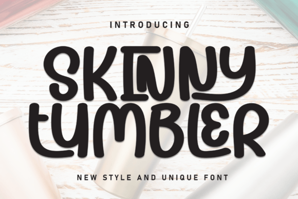Skinny Tumbler: A Timeless Handwritten Typeface for Modern Branding