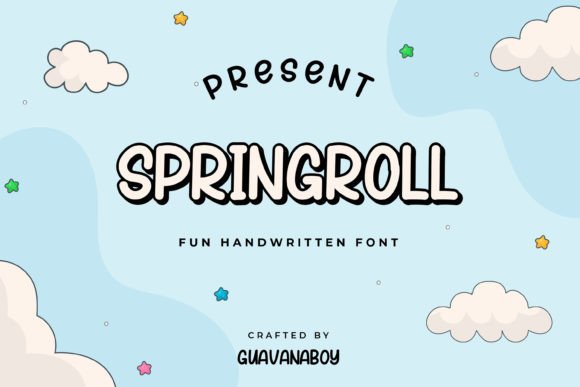 Springroll: A Handwritten Font for Modern Web Design